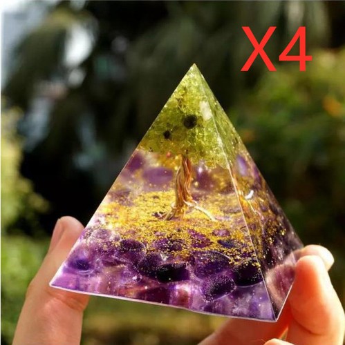 Pyramid decoration natural - pyramid,
