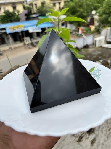 Large black tourmaline - black, crystal
